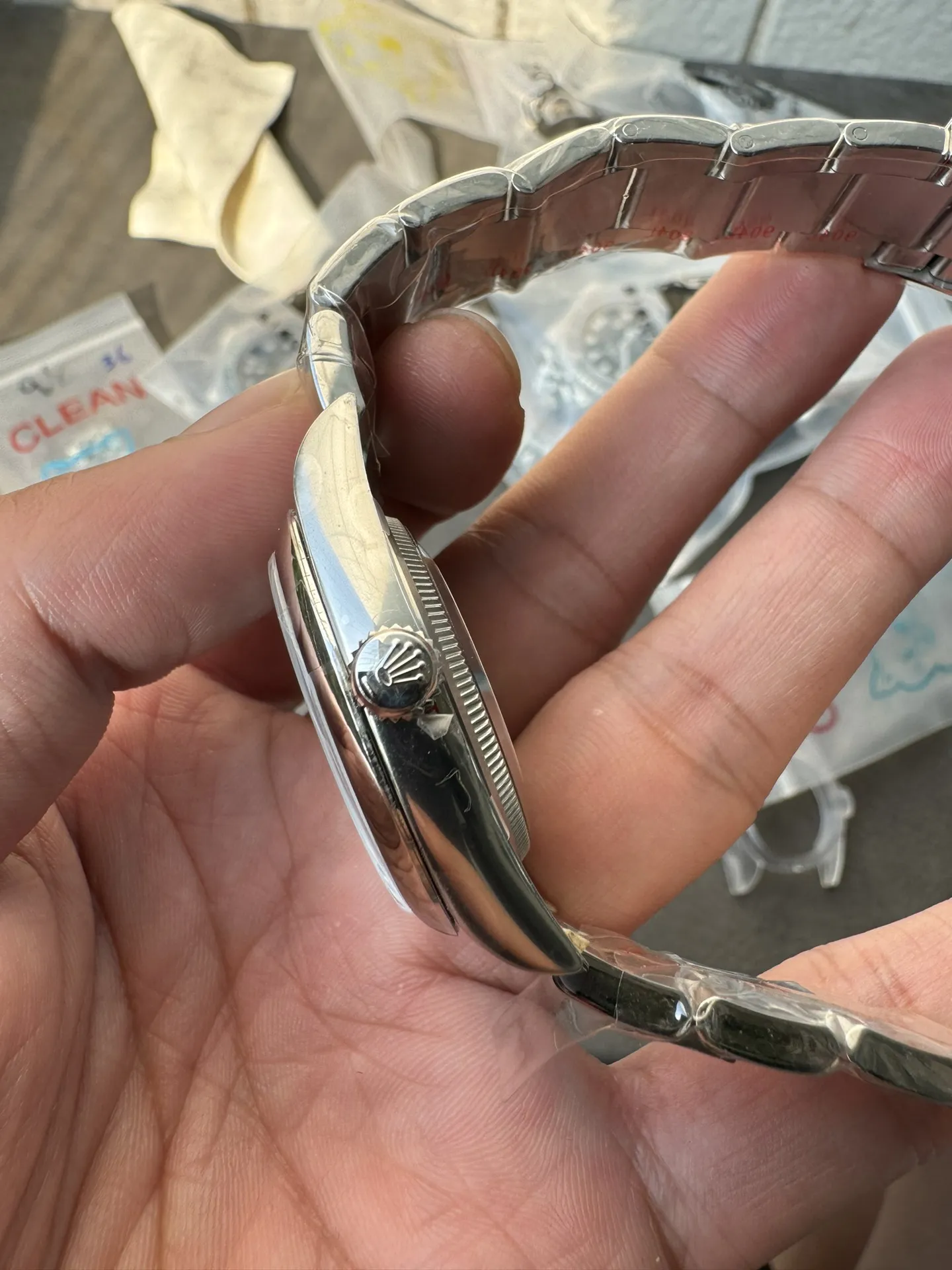 Clean Factory Watches Oyster Perpetual 126000 36mm Tiffany Blue Dial 904L Steel VR3230 CF OP – Clean Factory Watch | The Best Super Clone Watches Store in China photo 5