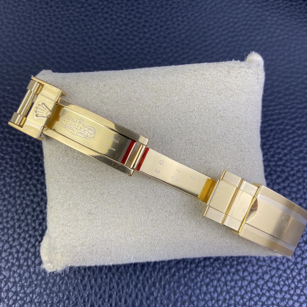 Clean Factory Yacht-Master 42mm 226658 Yellow Gold Case 3D Black Ceramic Bezel Oysterflex Strap SuerClone 3235 Movement – Clean Factory Watch | The Best Super Clone Watches Store in China photo 9