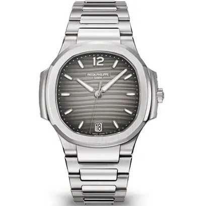 Patek Philippe Ladies Nautilus Gray Dial Stainless Steel 7118/1A-011 - Photo 3