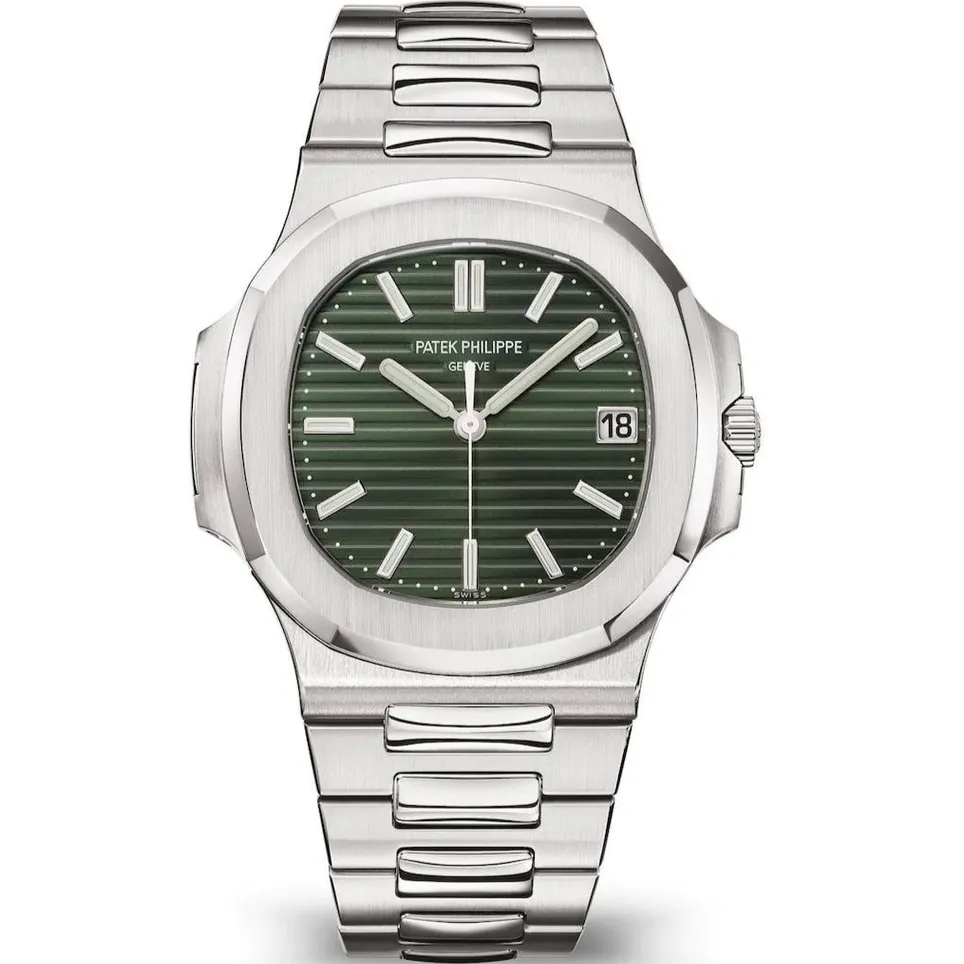 Patek Philippe Nautilus Automatic Olive-Green Dial Watch 57111A-014 photo 5