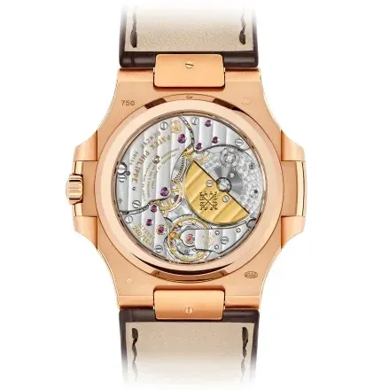 Patek Philippe Nautilus Moon Phase Rose Gold Watch 5712R-001 - Photo 3