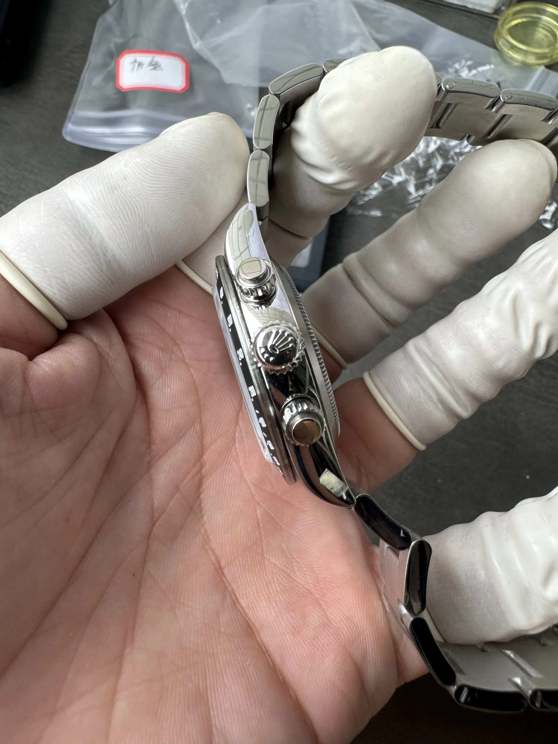 Premium Custom Paul Newman Daytona Blaken Daytona Vintage Line Limited Edition Base on Clean Factory 4130 Panda Daytona – Clean Factory Watch | The Best Super Clone Watches Store in China photo 5