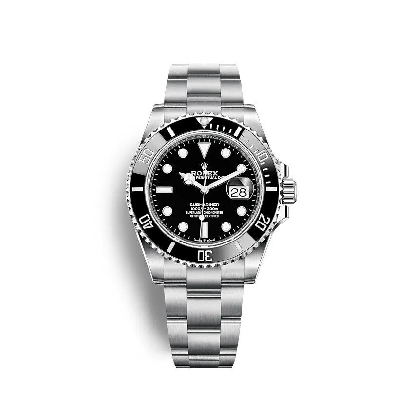 Submariner 126610 LN 904L SS QF 1:1 Best Edition Black Dial On Oyster Bracelet S
