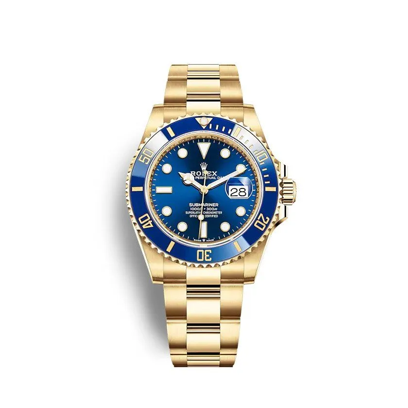 Submariner 126618 LN 904L YG QF 1:1 Best Edition Black Dial On 904L YG Bracelet 