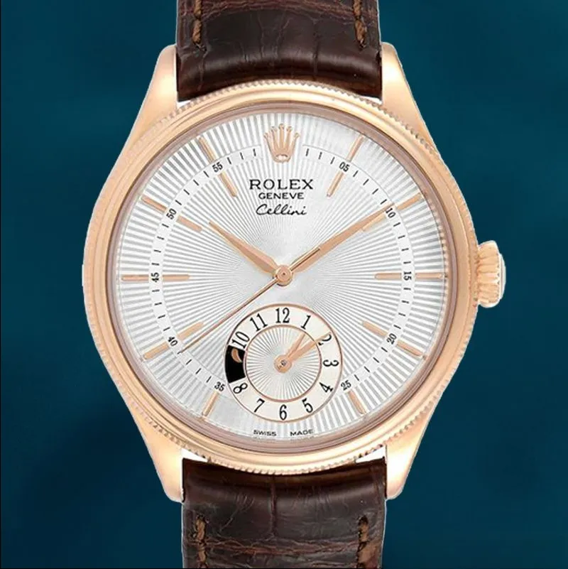 Rolex Cellini 39mm Men’s m50525-0008 Silver Dial
