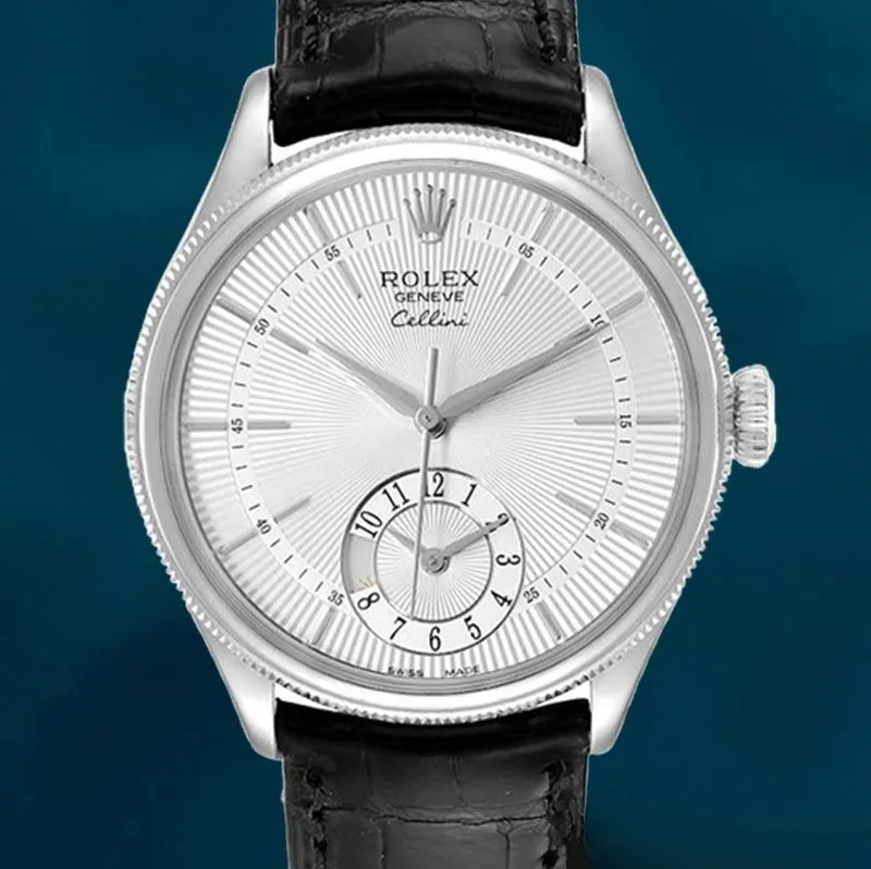 Rolex Cellini m50529-0006 39mm Men’s Silver Dial