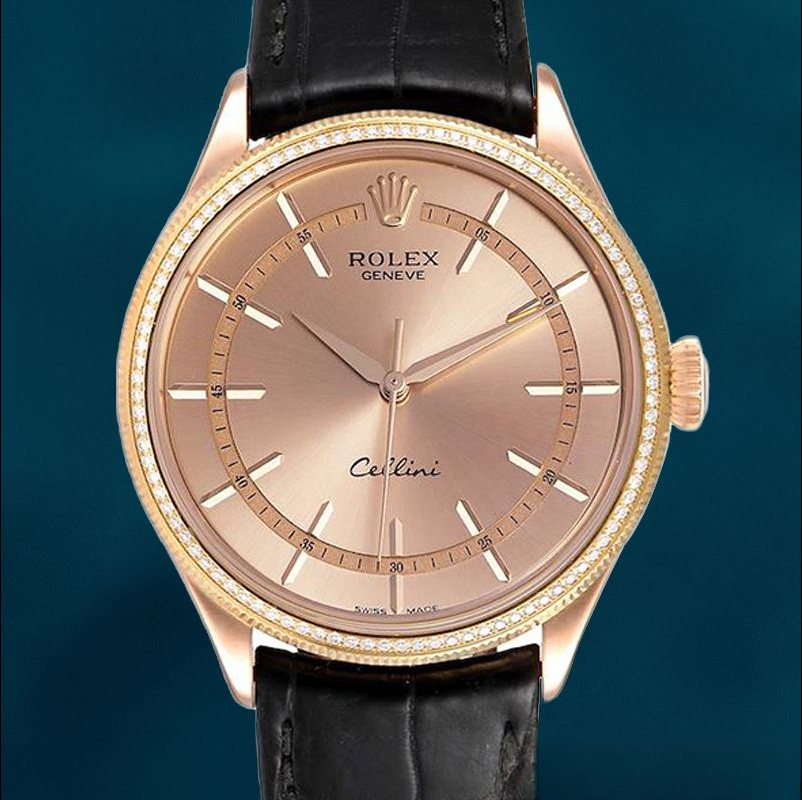 Rolex Cellini Men’s m50705rbr-0010 39mm Watch (Copy)