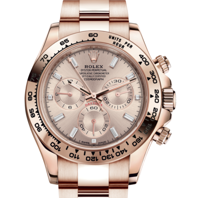 Rolex Cosmograph Daytona Oyster 40 mm Everose gold 116505