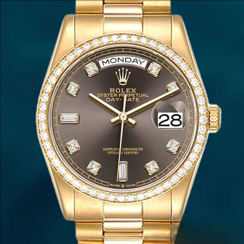 Rolex Day-Date 36mm Men’s m128348rbr-0035 Automatic