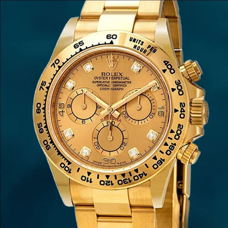 Rolex Daytona 116508GLDO Men’s 40mm Automatic Champagne Dial