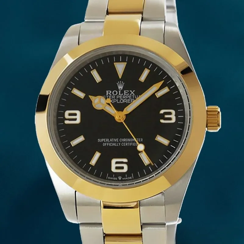 Rolex Explorer 36mm Men’s m124273-0001 Black Dial