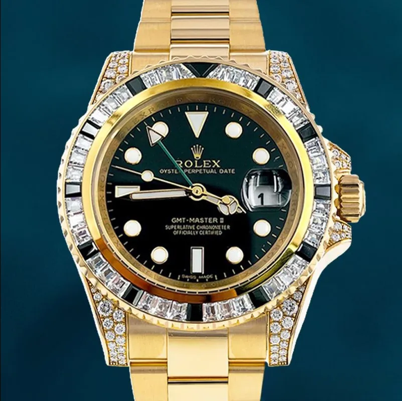 Rolex GMT-Master II 116758 Men’s 40mm Oyster Bracelet Swiss Replica Watch