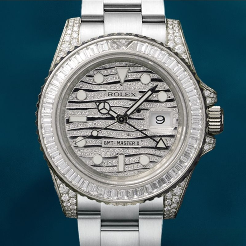 Rolex GMT-Master II 116769 40mm Men’s Diamond Bezel Swiss Replica Watch
