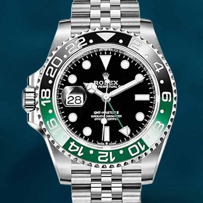 Rolex GMT-Master Men’s 40mm M126720VTNR-0001 Oyster Bracelet Black Dial