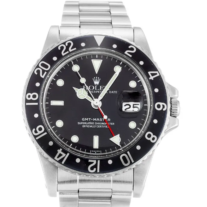 Rolex GMT Master Automatic Black 16750 40MM