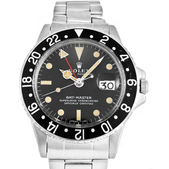 Rolex GMT Master Automatic Black 1675 40MM