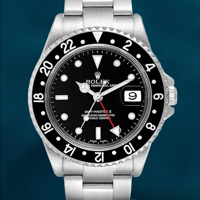 Rolex Gmt Master Ii 16710BKSO Men’s 40mm Automatic