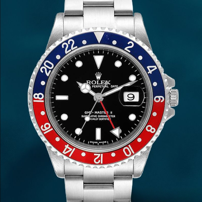 Rolex Gmt Master Ii 16710PEPSI 40mm Men’s Oyster Bracelet