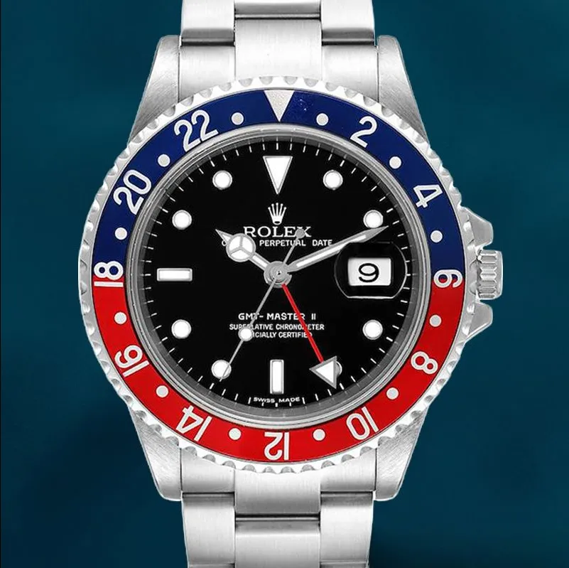Rolex Gmt Master Ii 16710PEPSI 40mm Men’s Oyster Bracelet