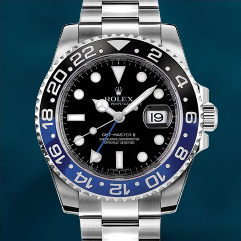 Rolex Gmt Master Ii 40mm Men’s 116710BLNR-78200 Oyster Bracelet