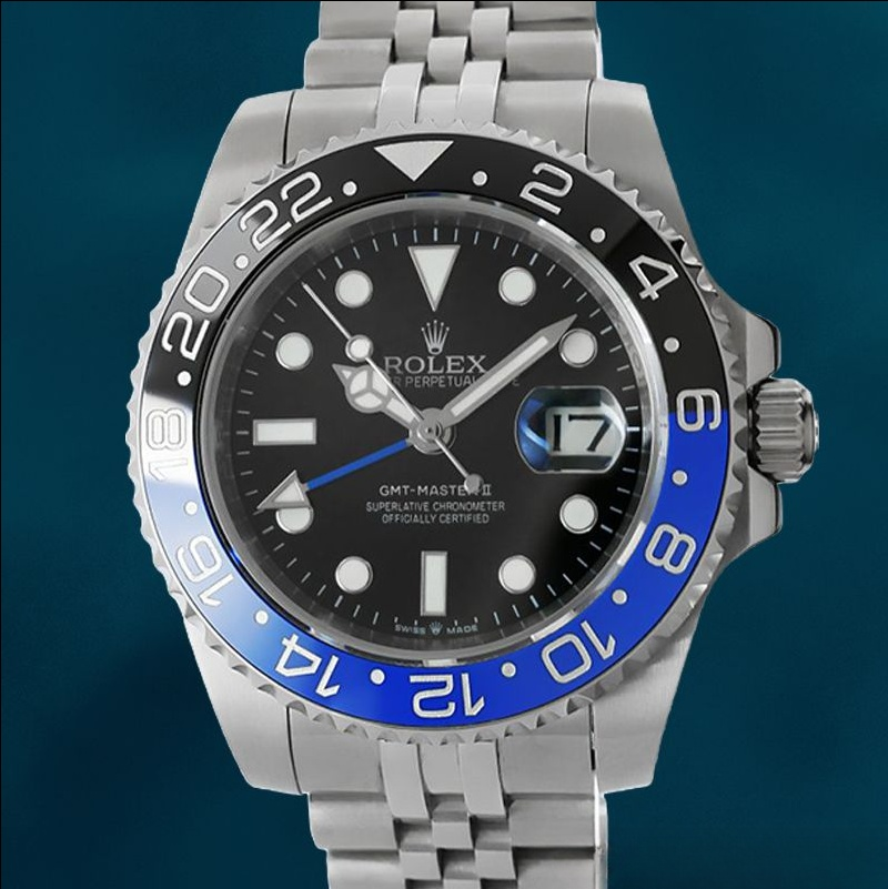Rolex Gmt Master Ii m126710blro-0002 Men’s 40mm Black Dial Automatic