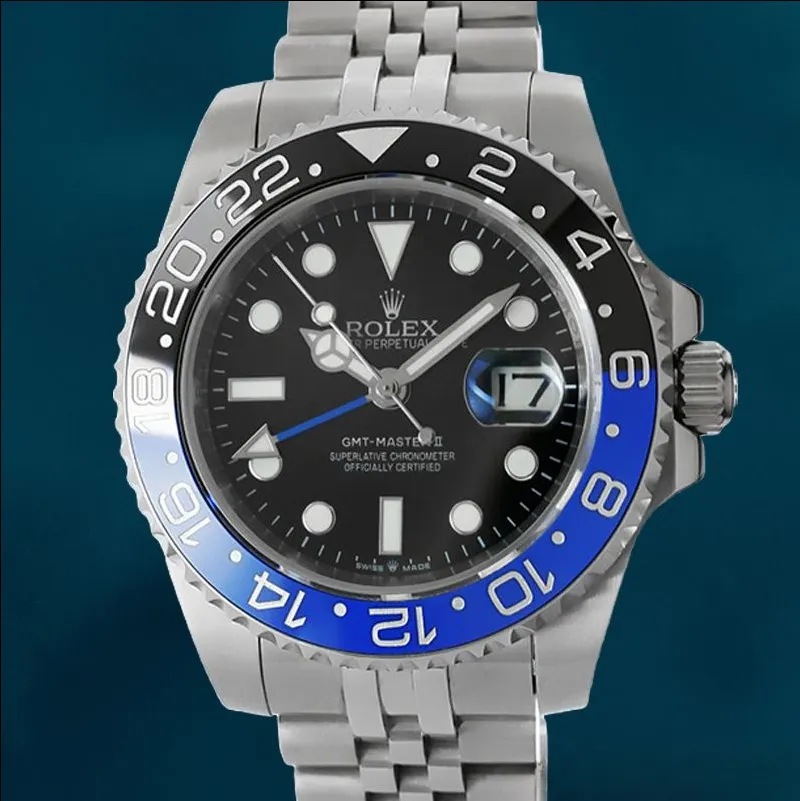 Rolex Gmt Master Ii m126710blro-0002 Men’s 40mm Black Dial Automatic
