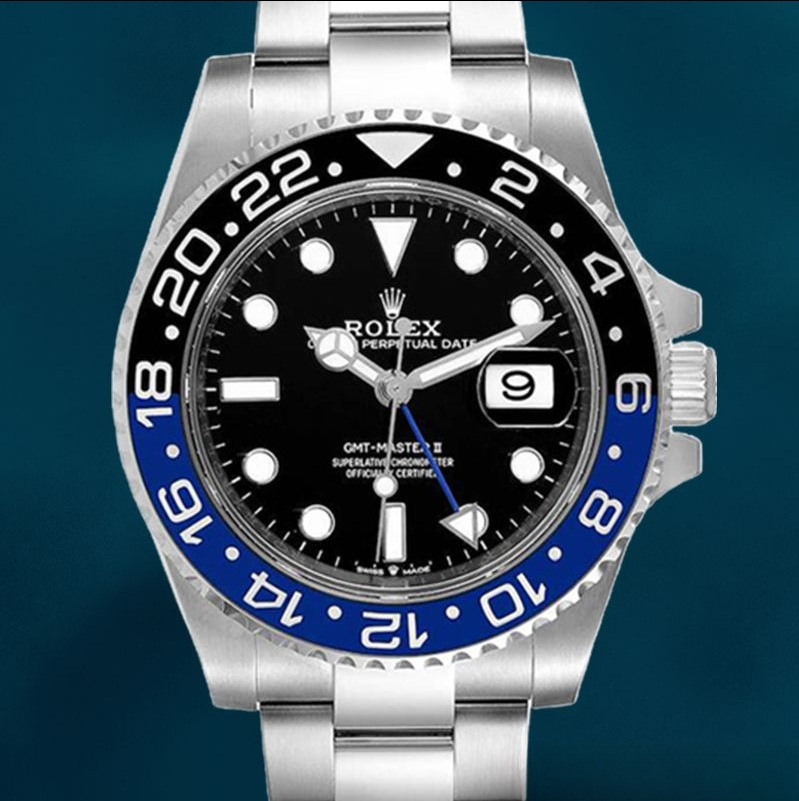 Rolex Gmt Master Ii Men’s m126710blnr-0003 40mm Stainless Steel Automatic