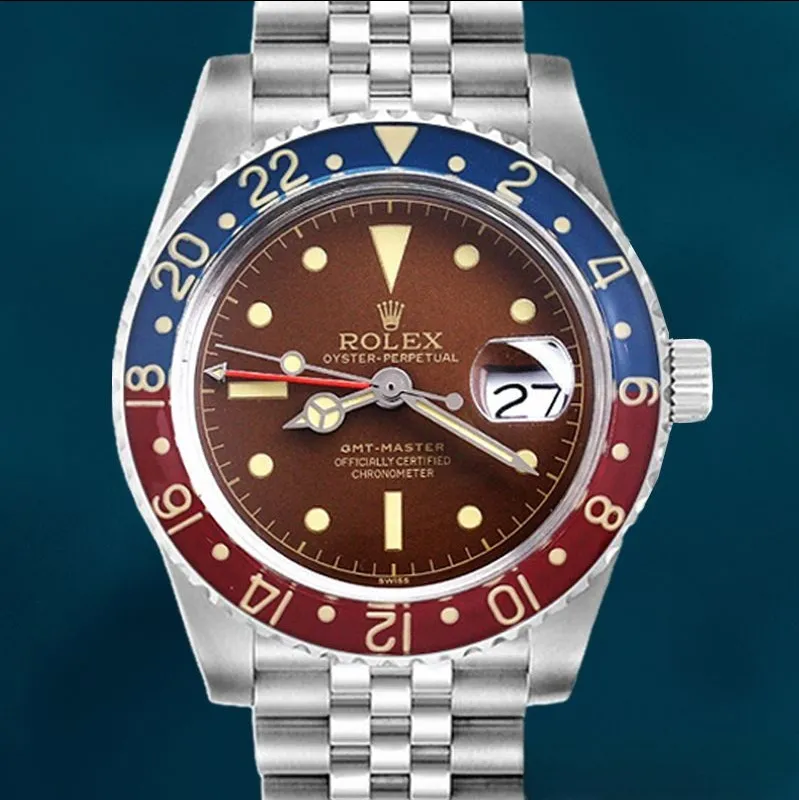 Rolex GMT-Master Men’s 6542 40mm Oyster Bracelet Swiss Replica Watch