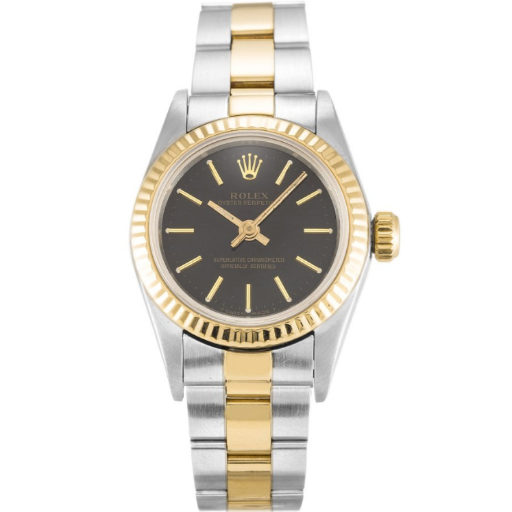 Rolex Lady Oyster Perpetual Automatic Black 67193 24MM