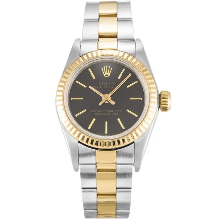 Rolex Lady Oyster Perpetual Automatic Black 67193 24MM Review — ARF Super Clone