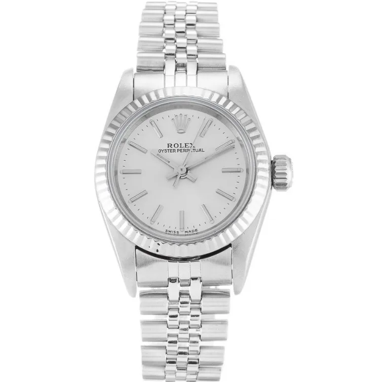 Rolex Lady Oyster Perpetual Automatic Silver 67194 24MM