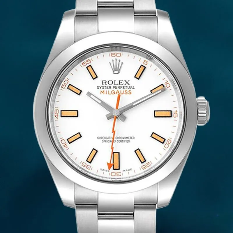 Rolex Milgauss 116400-72400 Men’s 40mm Oyster Bracelet