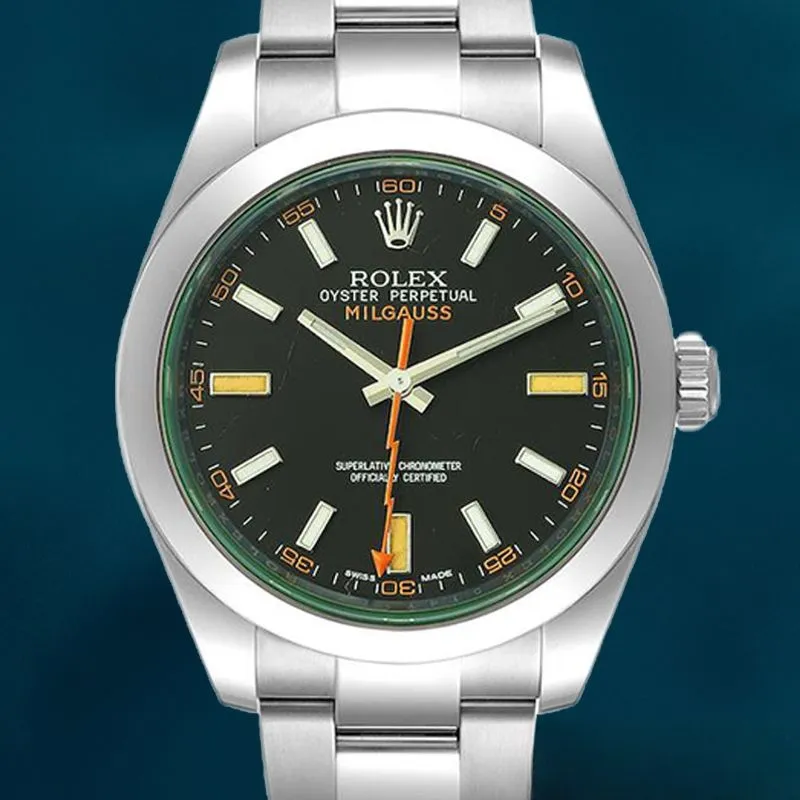 Rolex Milgauss 116400.1 Men Black 40MM photo 8