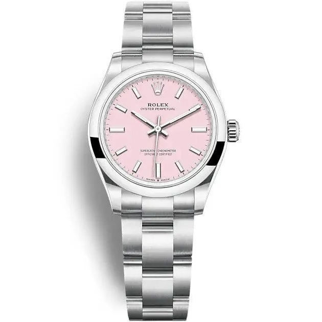Rolex Oyster Perpetual 34mm Candy Pink