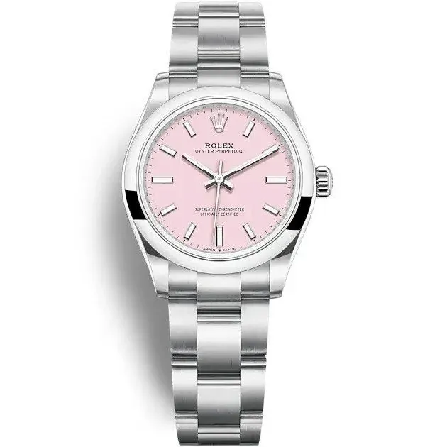 Rolex Oyster Perpetual 34mm Candy Pink
