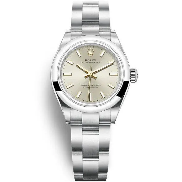Rolex Oyster Perpetual 34mm Silver
