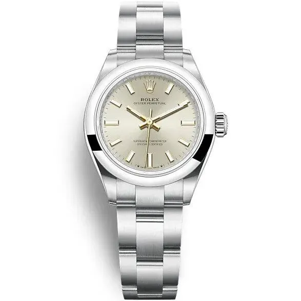 Rolex Oyster Perpetual 34mm Silver