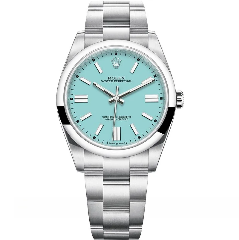 Rolex Oyster Perpetual 36mm Turquoise blue