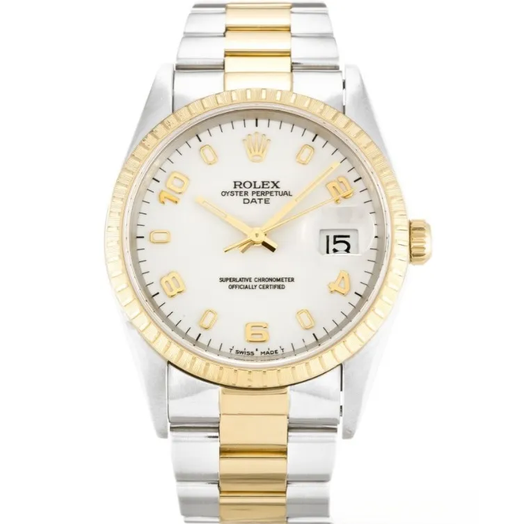 Rolex Oyster Perpetual Date Automatic White 15223 34MM Review — ARF Super Clone