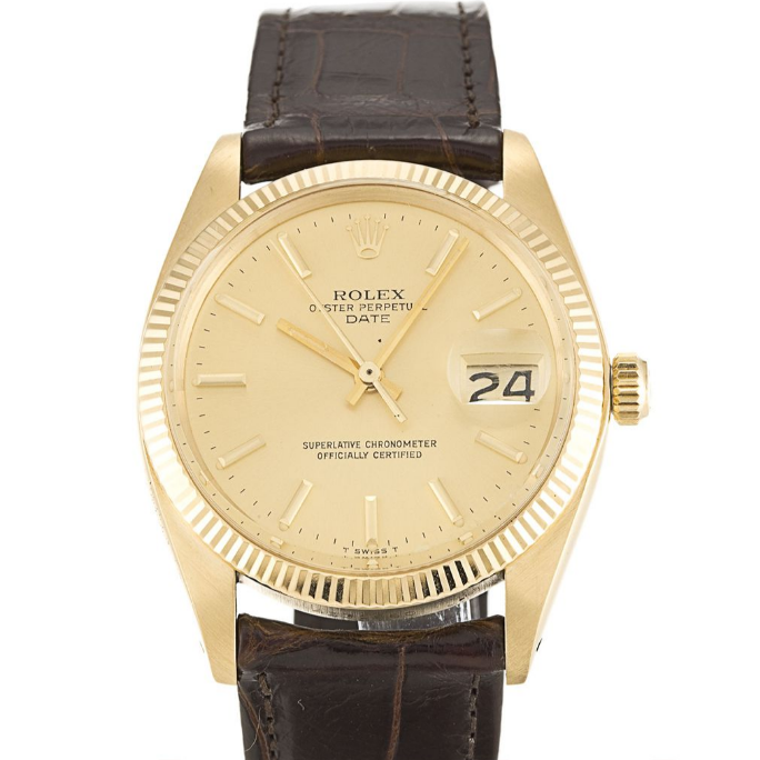 Rolex Oyster Perpetual Date Automatic Silver 1500 36MM