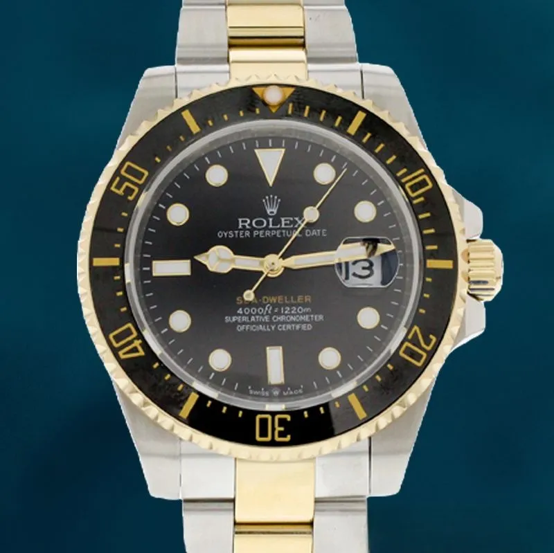 Rolex sea-dweller oyster 43 mm oystersteel and yellow gold 126603