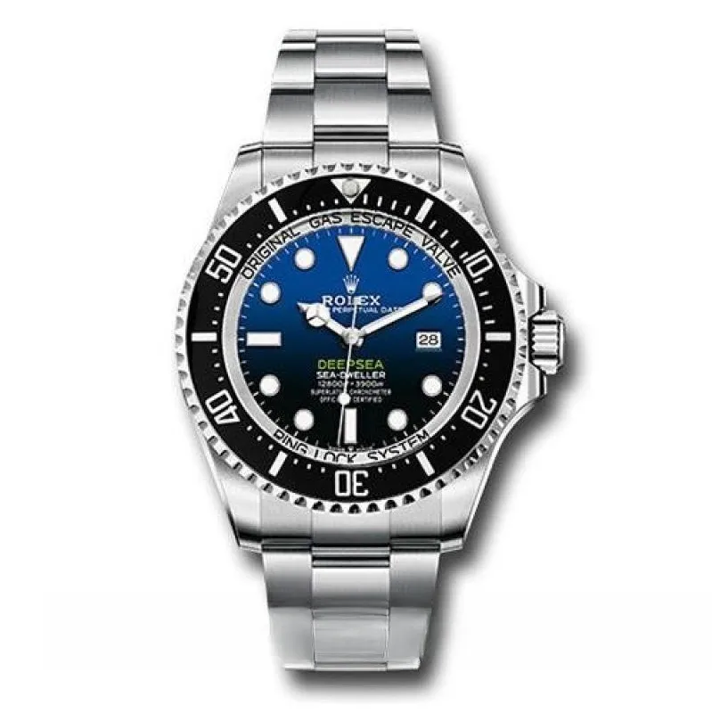 Rolex Sea-Dweller Deepsea Men’s m126660-0001 44mm Ceramics Bezel Black Dial