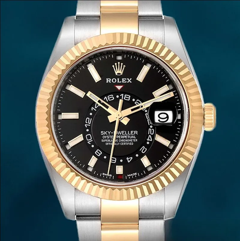 Rolex Sky-Dweller Oyster 42 mm Oystersteel and yellow gold 326933