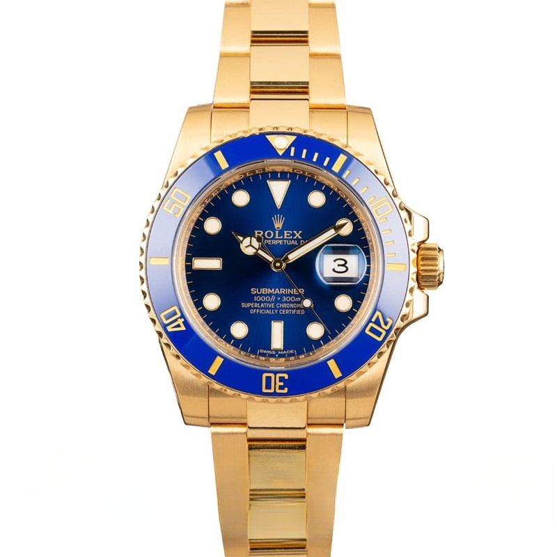 Rolex Submariner 116618.2 Men Blue 40MM