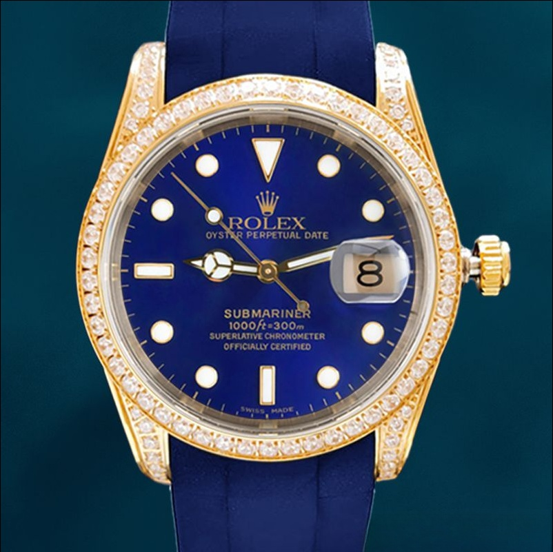 Rolex Submariner 16613 40mm Men’s Gold-tone Swiss Replica Watch