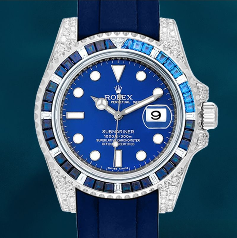 Rolex Submariner Men’s 116659 40mm Silver-tone Swiss Replica Watch
