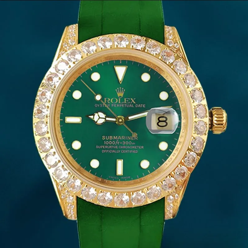 Rolex Submariner Men’s 16613 40mm Automatic Gold-tone Swiss Replica Watch