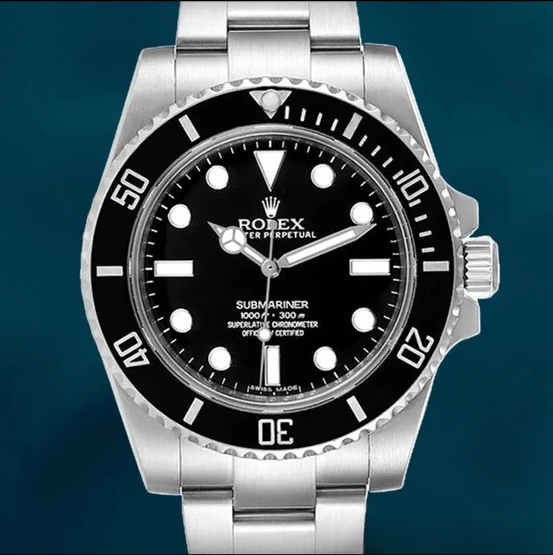 Rolex Submariner Men’s 40mm 114060-97200 Stainless Steel Automatic Swiss Replica