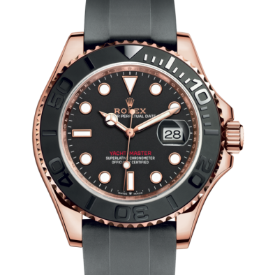 Rolex Yacht-master 40mm m126655-0002 Men’s Rubber Band Ceramics Bezel