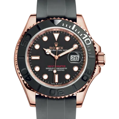 Rolex Yacht-master 40mm m126655-0002 Men’s Rubber Band Ceramics Bezel